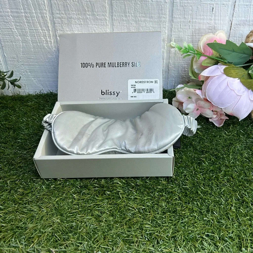 Blissy Silver Sleep Mask